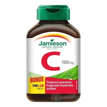 JAMIESON VITAMÍN C 1000 mg tbl 100+20 zadarmo (120 ks) obrázok