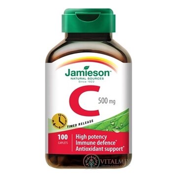 JAMIESON VITAMÍN C 500 mg tbl s postupným uvoľňovaním 1x100 ks obrázok