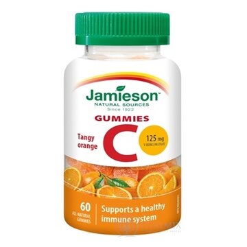 JAMIESON VITAMÍN C GUMMIES pastilky s príchuťou pomaranča 1x60 ks obrázok