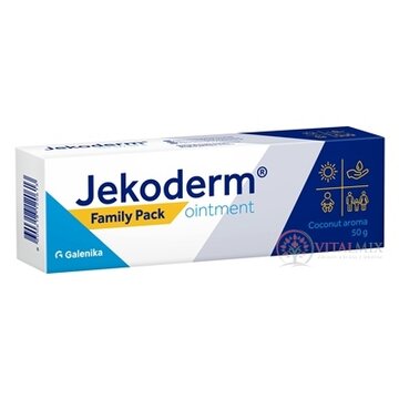 Jekoderm ointment Family pack masť, kokosová vôňa 1x50 g obrázok