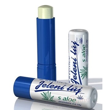 Jelení loj s aloe pomáda na pery 1x4,5 g obrázok