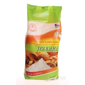 JIZERKA Univerzálna - prirodzene bezlepková zmes nová receptúra, 1x1 kg obrázok