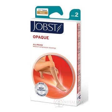 JOBST OPAQUE kompresívne lýtkové pančuchy II.KT, s otvorenou špičkou, telové, veľ. VI., 1x1 pár obrázok