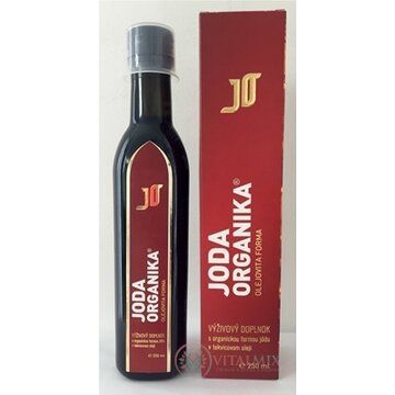 JODA ORGANIKA OLEJOVITA FORMA s organickou formou jódu v tekvicovom oleji 1x250 ml obrázok