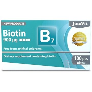 JutaVit Biotín 900 µg tbl 1x100 ks obrázok
