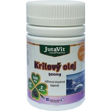 JutaVit Krilový olej 500 mg cps 1x60 ks obrázok