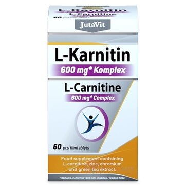 JutaVit L-Karnitin 600 mg Komplex tbl 1x60 ks obrázok