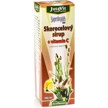 JutaVit Skorocelový sirup + vitamín C 1x300 ml obrázok