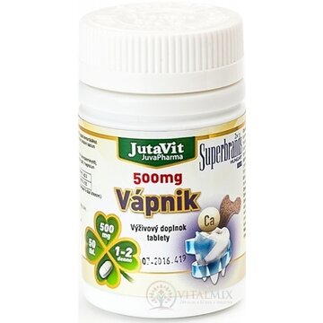 JutaVit Vápnik 500 mg tbl 1x50 ks obrázok