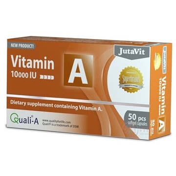 JutaVit Vitamín A 10000 IU cps 1x50 ks obrázok