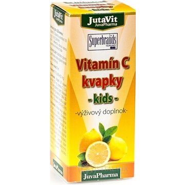 JutaVit Vitamín C kvapky - kids 1x30 ml obrázok