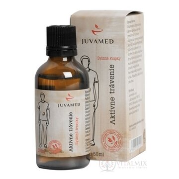 JUVAMED Aktívne trávenie bylinné kvapky 1x50 ml obrázok