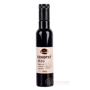 JUVAMED KONOPNÝ OLEJ 100 % za studena lisovaný 1x250 ml obrázok