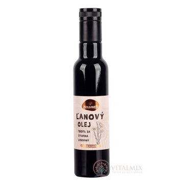 JUVAMED ĽANOVÝ OLEJ 100 % za studena lisovaný 1x250 ml obrázok