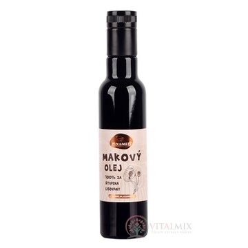 JUVAMED MAKOVÝ OLEJ 100 % za studena lisovaný 1x250 ml obrázok