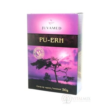 JUVAMED PU-ERH ČIERNY ČAJ sypaný 1x50 g obrázok