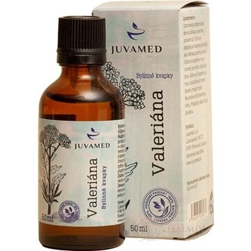 JUVAMED Valeriána bylinné kvapky 1x50 ml obrázok