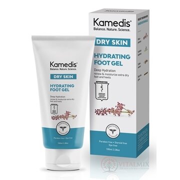 Kamedis DRY SKIN HYDRATING FOOT GEL hydratačný gél na nohy (inov.2019) 1x100 ml obrázok