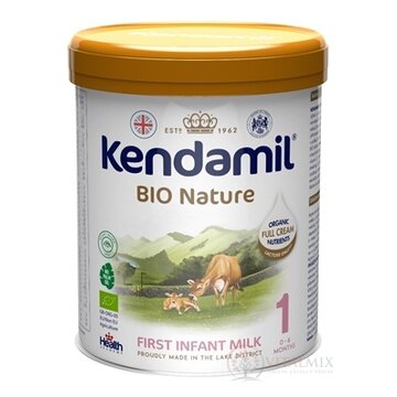 KENDAMIL 1 BIO Nature počiatočná dojčenská mliečna výživa s DHA (0 - 6 mesiacov) 1x800 g obrázok