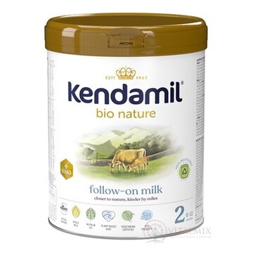 KENDAMIL BIO Nature 2 HMO+ následná mliečna dojčenská výživa (od ukonč. 6. mesiaca) 1x800 g obrázok