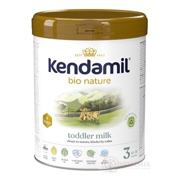 KENDAMIL BIO Nature 3 HMO+ následná mliečna dojčenská výživa (od ukonč. 10. mesiaca) 1x800 g obrázok