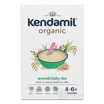KENDAMIL BIO Nemliečna ryžová kaša (od ukonč. 4.-6. mesiaca) 1x120 g obrázok