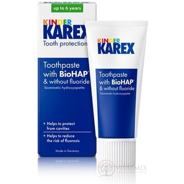 KINDER KAREX zubná pasta pre deti (0-6 rokov) 1x50 ml obrázok