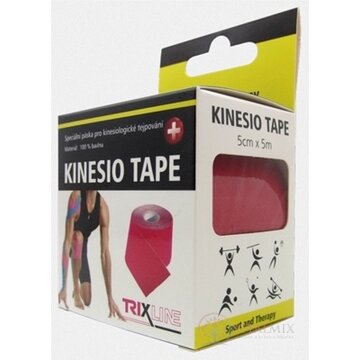 KINESIO TAPE TRIXLINE červená, 5 cm x 5 m, 1x1 ks obrázok