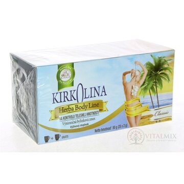 KIRKOLINA Classic HerbaBodyLine bylinná zmes v nálevových vreckách 25x2g (50 g) obrázok