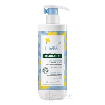 KLORANE BEBE LAIT HYDRATANT (inovácia 2018) hydratačné mlieko 1x500 ml obrázok