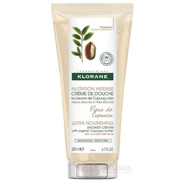 KLORANE GEL DOUCHE FLEUR DE CUPUACU sprchovací gél, intenzívna výživa, s kvetmi cupuaçu, 1x200 ml obrázok