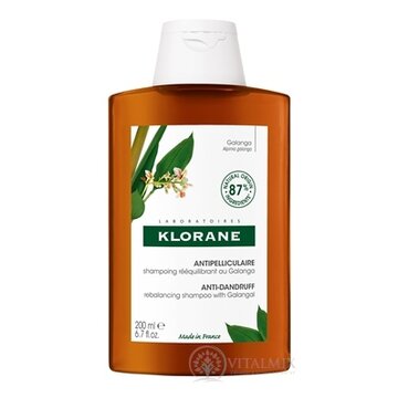 KLORANE ŠAMPÓN s galangalom proti lupinám, vracajúci rovnováhu 1x200 ml obrázok
