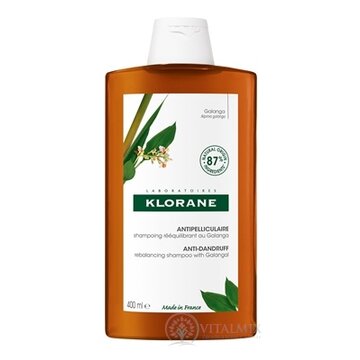 KLORANE ŠAMPÓN s galangalom proti lupinám, vracajúci rovnováhu 1x400 ml obrázok