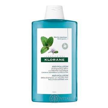 KLORANE SHAMPOOING DETOX Menthe detoxikačný šampón s mätou vodnou 1x400 ml obrázok
