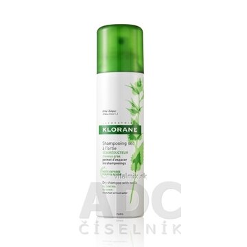 KLORANE SHAMPOOING SEC à l'Ortie suchý šampón s výťažkom zo žihľavy na mastné vlasy (inov.2014) 1x150 ml obrázok