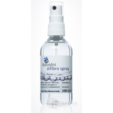 Koloidné striebro 10 ppm sprej 1x100 ml obrázok