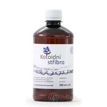 Koloidné striebro 20 ppm roztok 1x500 ml obrázok