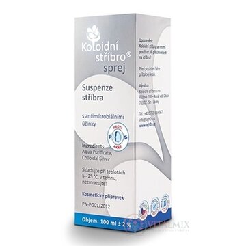 Koloidné striebro AKNÉ 20 ppm sprej 1x100 ml obrázok
