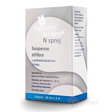 Koloidné striebro N sprej 30 ppm s aplikátorom 1x30 ml obrázok