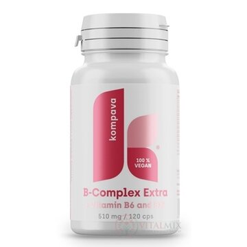 kompava B-complex Extra + B6, B12 cps 1x120 ks obrázok