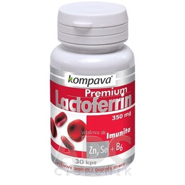 kompava Premium Lactoferrin cps 1x30 ks obrázok