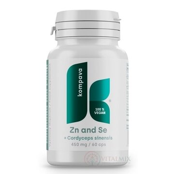 kompava ZINOK a SELÉN + Cordyceps sinensis cps 1x60 ks obrázok