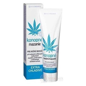 Konopné mazanie extra chladivé 1x100 ml obrázok