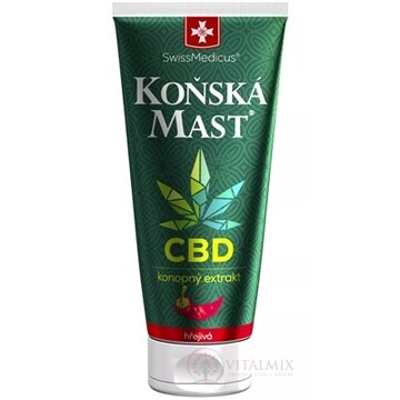 KONSKÁ MASŤ s CBD hrejivá bylinný balzam 1x200 ml obrázok