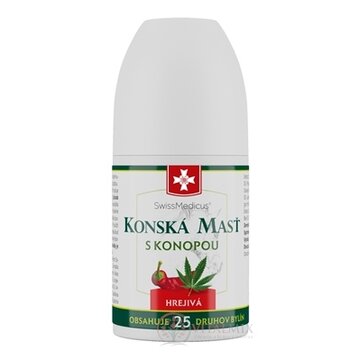 KONSKÁ MASŤ S KONOPOU hrejivá roll-on 1x90 ml obrázok