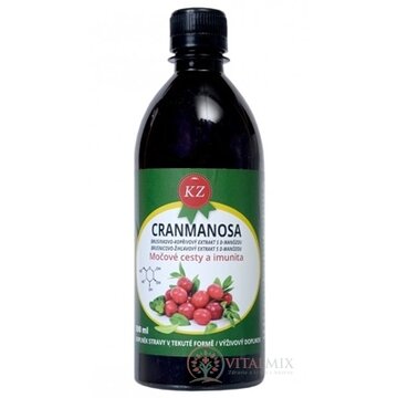 KZ CRANMANOSA Močové cesty a imunita tekutina 1x500 ml obrázok