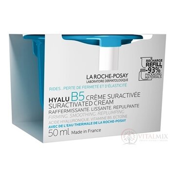 LA ROCHE-POSAY HYALU B5 CREME SURACTIVÉE REFILL krém proti vráskam pre všetky typy pleti, náhradná náplň 1x50 ml obrázok