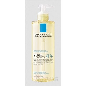 LA ROCHE-POSAY LIPIKAR CLEANSING OIL AP+ relipidačný čistiaci olej (MB154100) 1x400 ml obrázok
