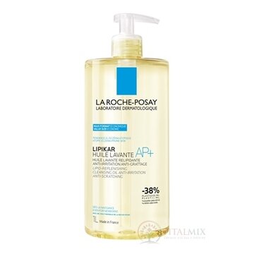 LA ROCHE-POSAY LIPIKAR HUILE LAVANTE AP+ kúpeľový a sprchovací olej, s pumpičkou 1x1000 ml obrázok