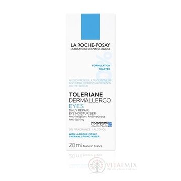 LA ROCHE-POSAY TOLERIANE DERMALLERGO EYES hydratačný a upokojujúci krém na citlivé očné okolie 1x20 ml obrázok